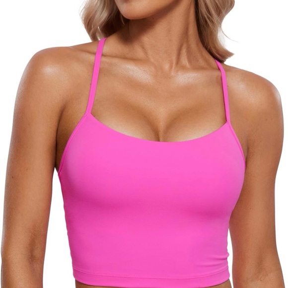 CRZ YOGA Tops - ISO: Pink CRZ Yoga Y Back bra tank, size S or XS